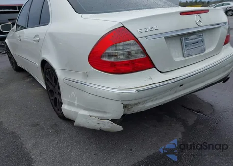 2009 Mercedes-Benz E 350 from USA, damaged, VIN WDBUF56X69B362867